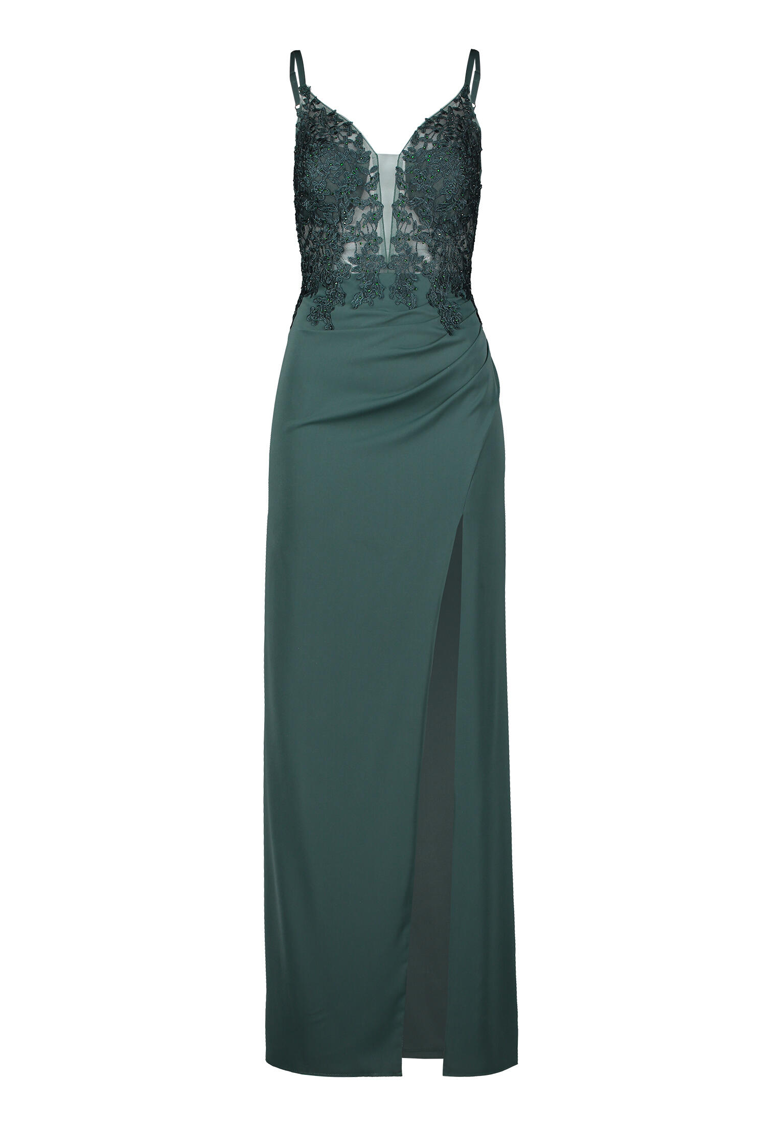 VM by Vera Mont - Abendkleid dusty slate - Gr. - 38 von VM by Vera Mont