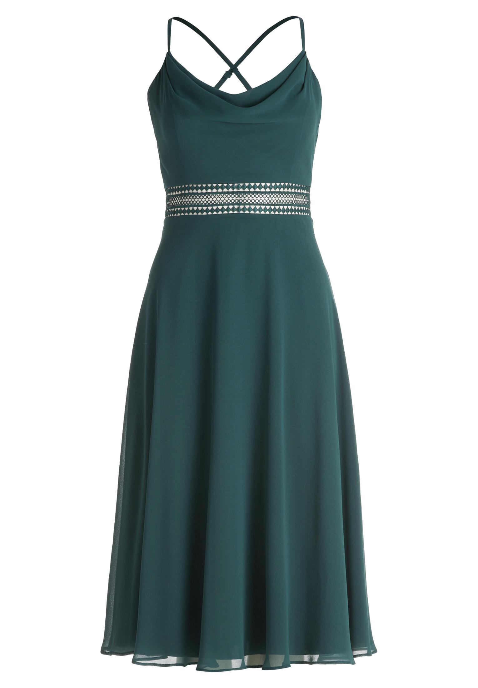 VM by Vera Mont - Kleid gefüttert, kurz dusty slate - Gr. - 32 von VM by Vera Mont