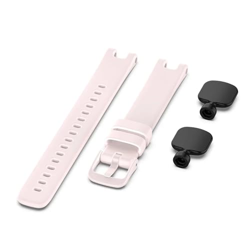 VMBVBHMDF Passend for Garmin Lily Uhrenarmband, Ersatz-Silikonarmband, passend for Garmin Lily Damen-Fitness-Sportarmband(Pink) von VMBVBHMDF