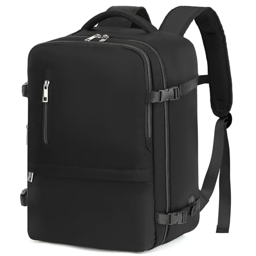 VMIKIV für Ryanair Handgepäck 40x20x25 Rucksack Flugzeug,Reiserucksack Klein Tasche,Carry On Luggage Travel Backpack Reisetasche mit Separates Fach für Nasse Handtücher von VMIKIV
