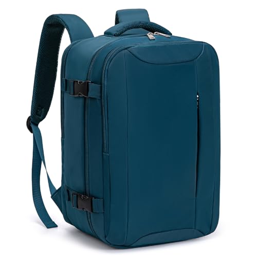 VMIKIV Handgepäck Rucksack 40x20x25 für Ryanair Rucksack Damen Herren Wasserdicht Rucksack für Laptop 14 Zoll Reiserucksack Tasche für Flugzeug von VMIKIV