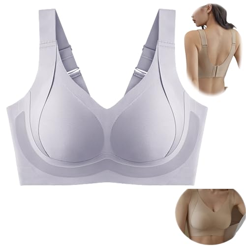 VNDUIFH Daily Comfort Wireless Shaper-BH, Haltungskorrektur-BHS für Frauen, Nahtloser Push-up-Stütz-BH (B,M) von VNDUIFH