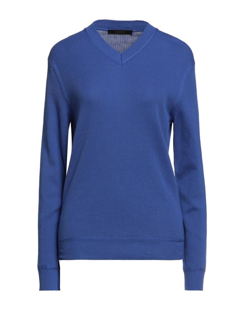 VNECK Pullover Damen Blau von VNECK