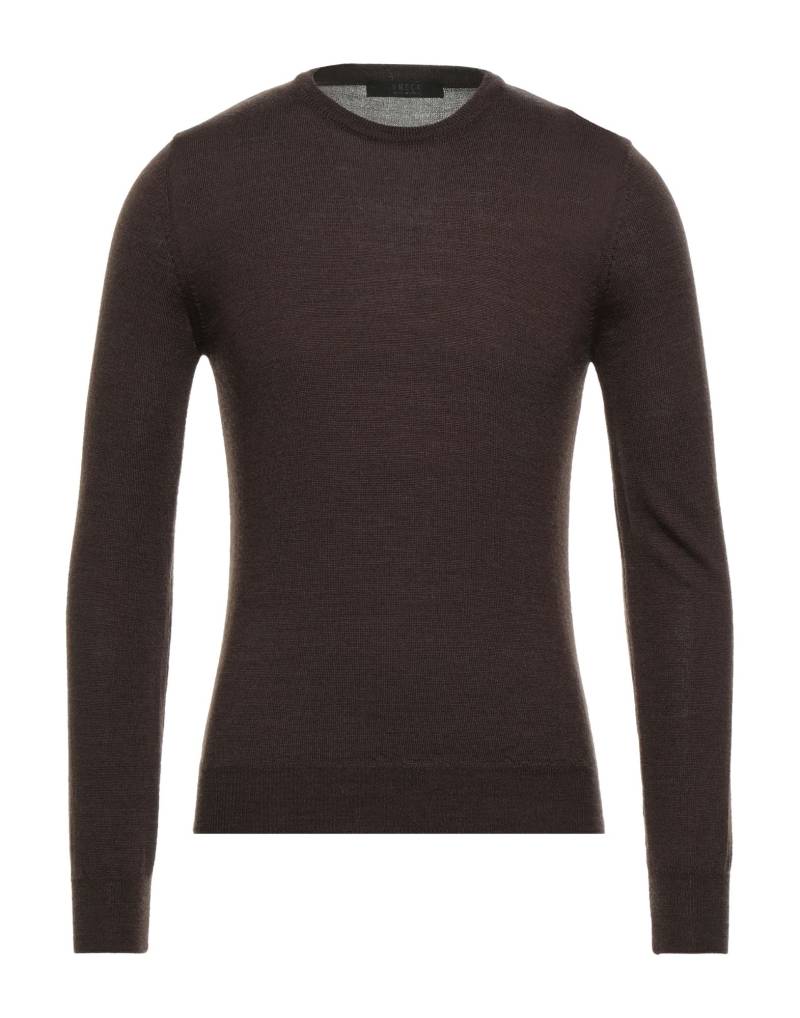 VNECK Pullover Herren Dunkelbraun von VNECK