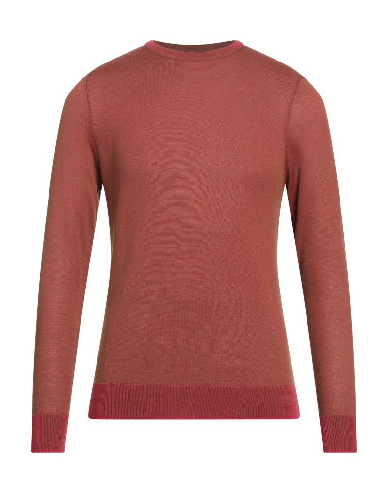 VNECK Pullover Herren Ziegelrot von VNECK