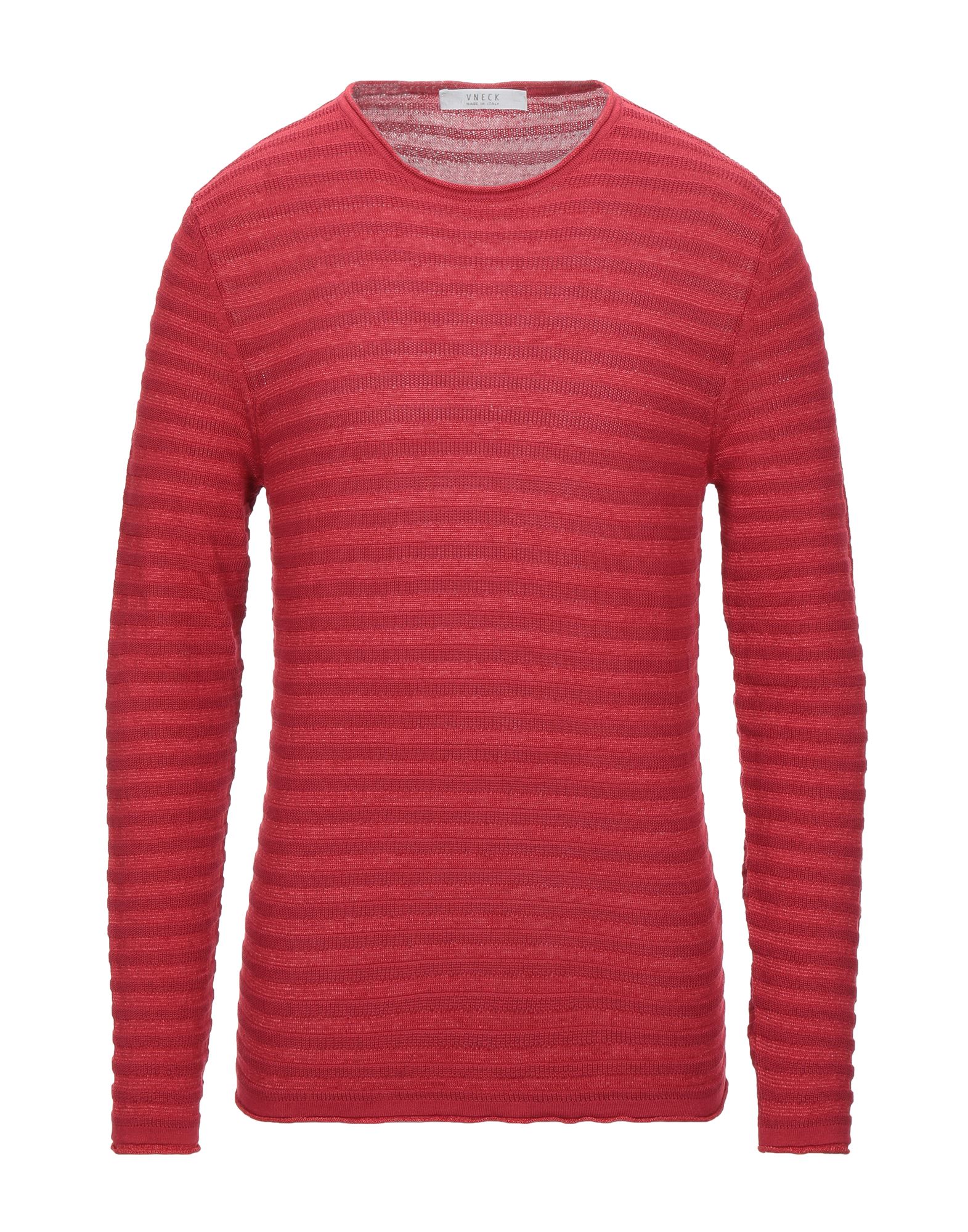 VNECK Pullover Herren Rot von VNECK