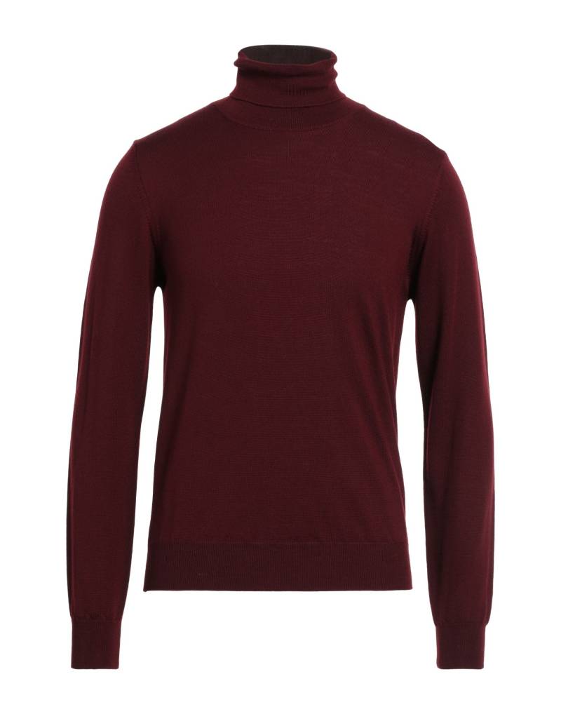 VNECK Rollkragenpullover Herren Bordeaux von VNECK