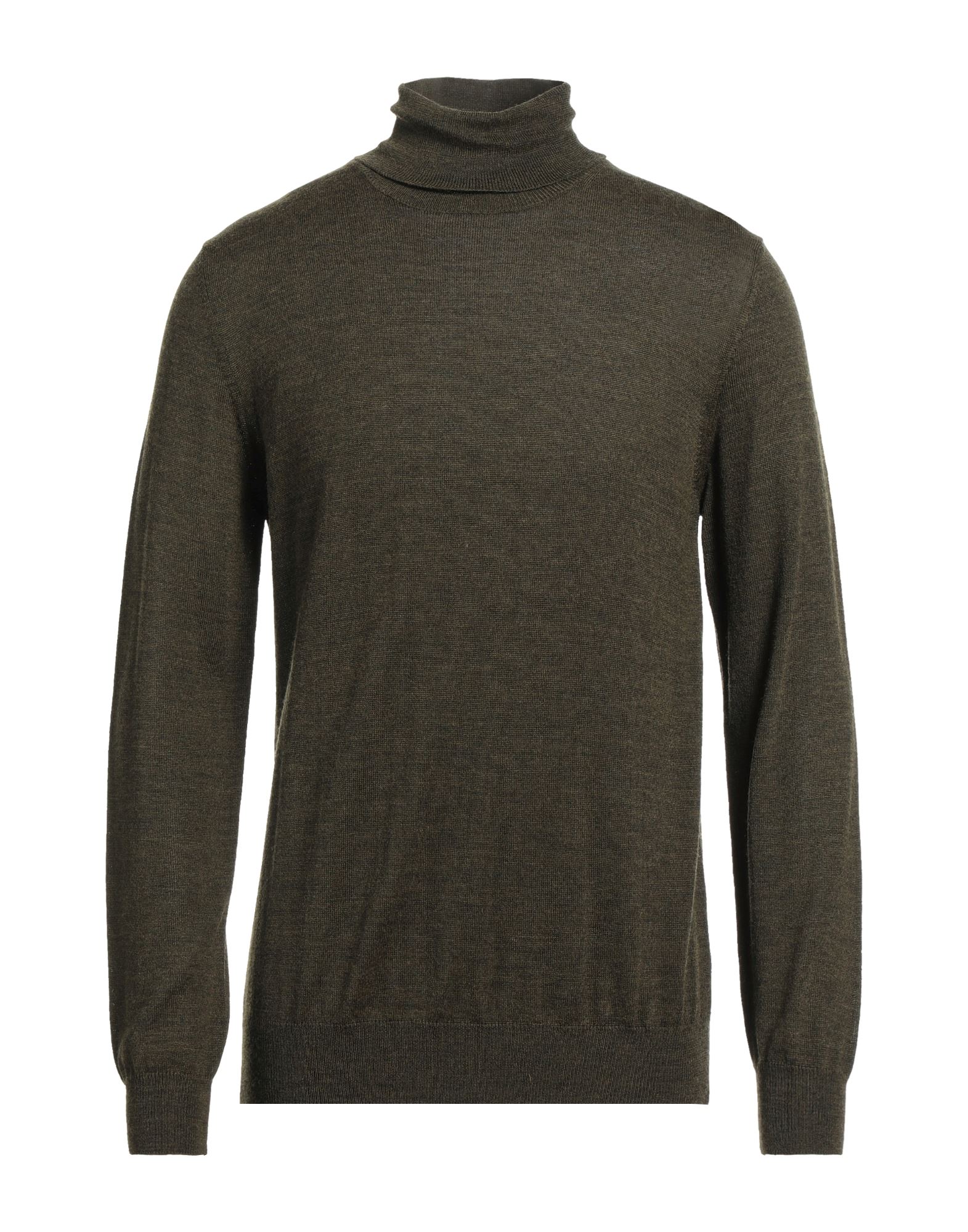 VNECK Rollkragenpullover Herren Militärgrün von VNECK