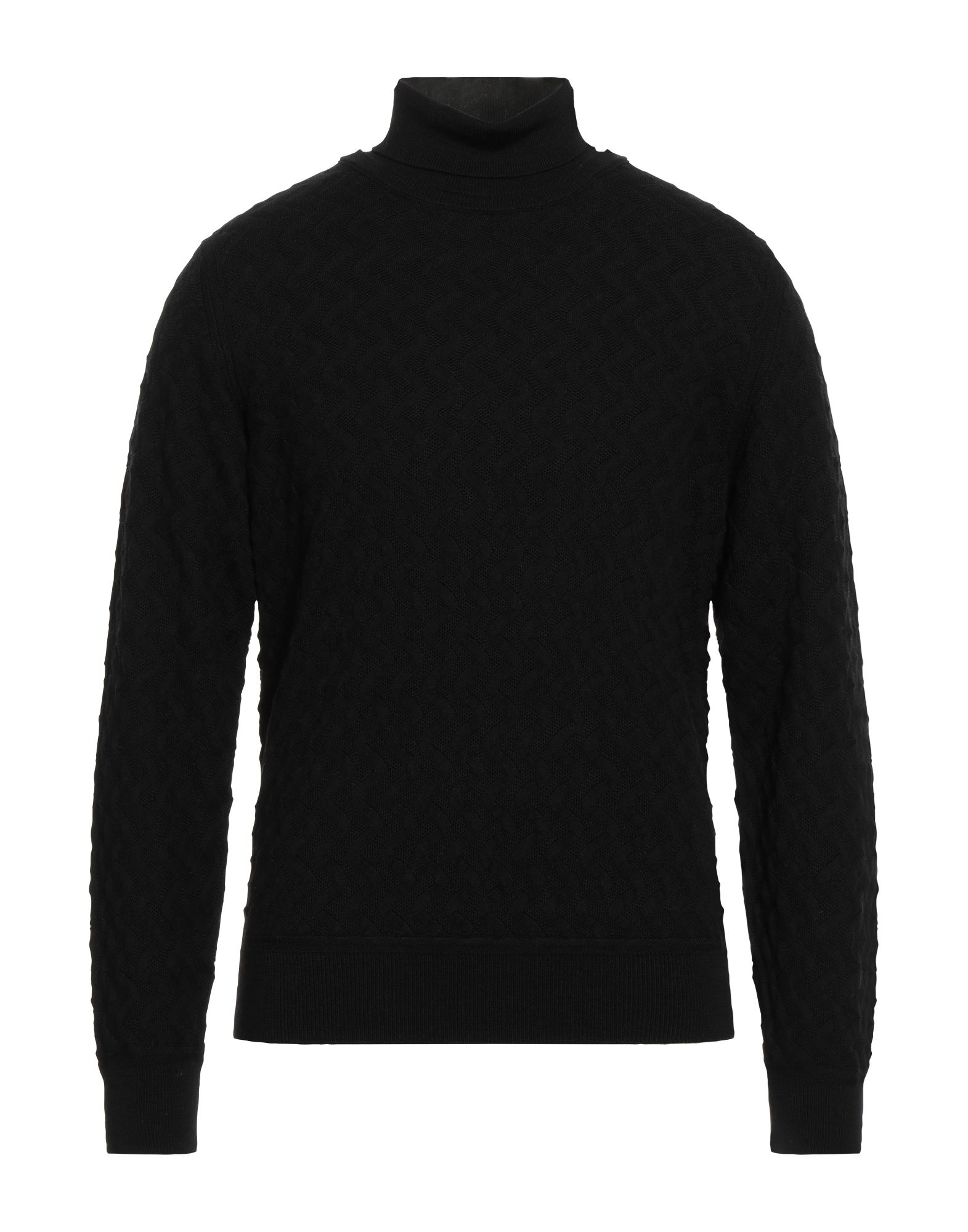 VNECK Rollkragenpullover Herren Schwarz von VNECK