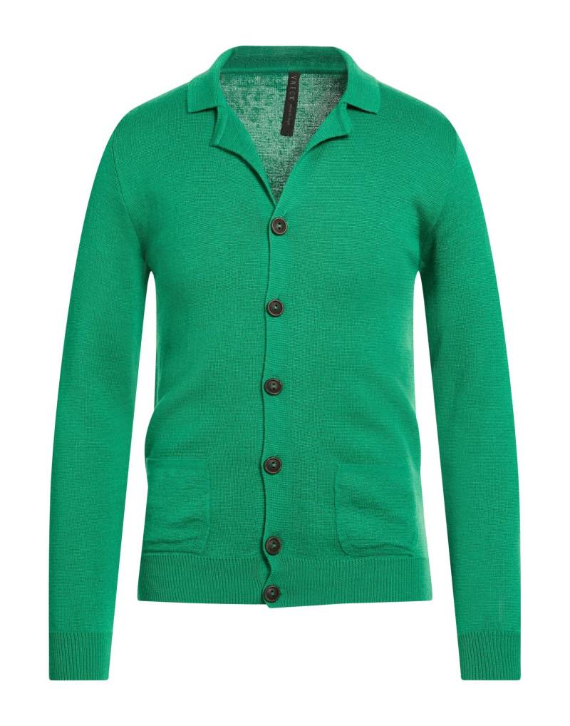 VNECK Strickjacke Herren Grün von VNECK