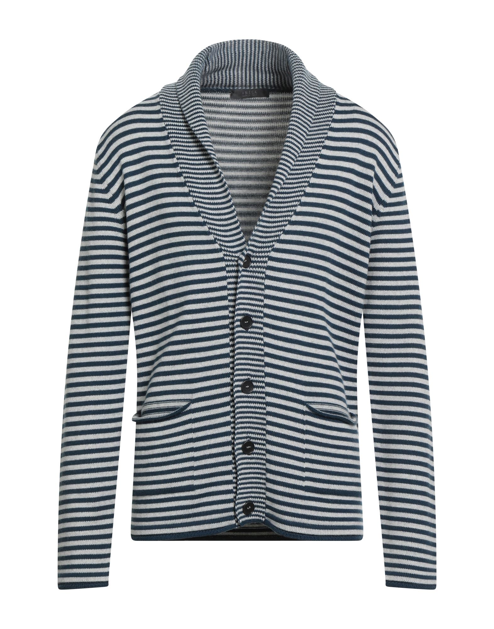 VNECK Strickjacke Herren Nachtblau von VNECK