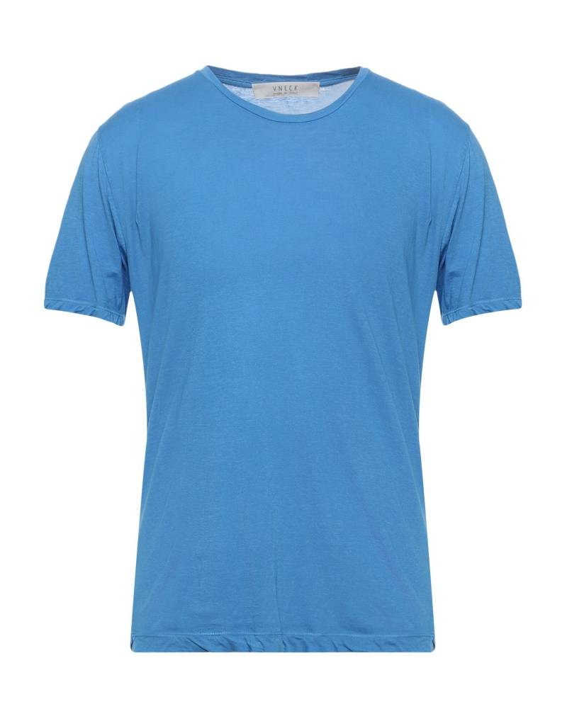 VNECK T-shirts Herren Azurblau von VNECK