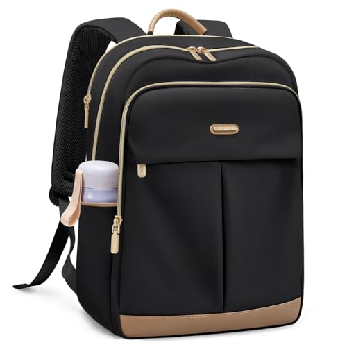 VNINE Rucksack Damen,16Zoll Laptop Schulrucksack Teenager,Travel Backpack Women Elegant Uni, Tagesrucksäcke Daypack Arbeitstasche Lehrertasche Reiserucksack von VNINE