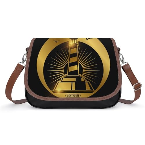 VNJVPWLQW Umhängetasche Damen Goldener Schultertasche Crossbody Tasche Handytasche Geldbörsen 31x22x11cm von VNJVPWLQW
