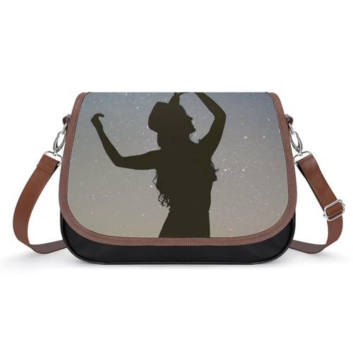 VNJVPWLQW Umhängetasche Damen Mädchen Schultertasche Crossbody Tasche Handytasche Geldbörsen 31x22x11cm von VNJVPWLQW