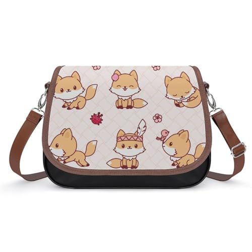 VNJVPWLQW Umhängetasche Damen Süßer Schultertasche Crossbody Tasche Handytasche Geldbörsen 31x22x11cm von VNJVPWLQW