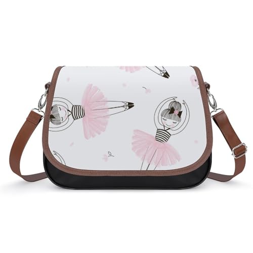 VNJVPWLQW Umhängetasche Damen Süßes Mädchen Schultertasche Crossbody Tasche Handytasche Geldbörsen 31x22x11cm von VNJVPWLQW