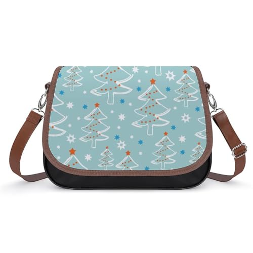 VNJVPWLQW Umhängetasche Damen Weihnachten Schultertasche Crossbody Tasche Handytasche Geldbörsen 31x22x11cm von VNJVPWLQW