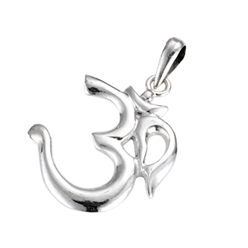 VNJewellery Anhänger Sterling-Silber 925, OM-Symbol, 4 cm von Treasure Bay