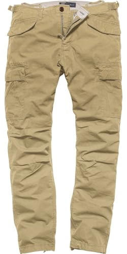 Vintage Industries Cargohose Miller M65 Pants Dark Khaki-W36 Vintage Industries Cargohose Miller M65 Pants Dark Khaki-W36 von VNTG / INDUSTRIES
