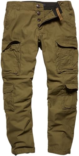 Vintage Industries Cargohose Pack Pants Olive-M von VNTG / INDUSTRIES