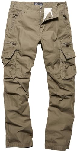 Vintage Industries Cargohose Rico Pants Olive-M von VNTG / INDUSTRIES