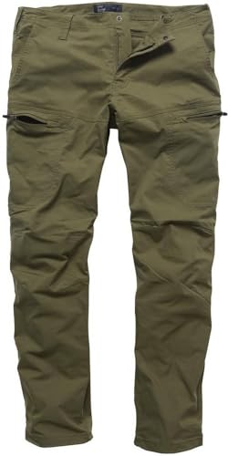 Vintage Industries Outdoorhose Kenny Technical Pants Olive-W31 von VNTG / INDUSTRIES