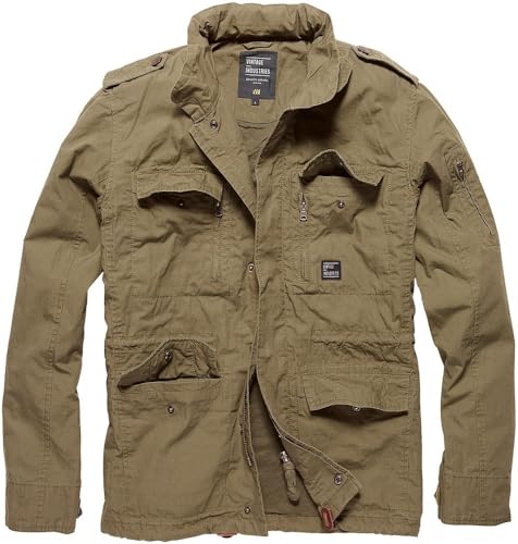 Vintage Industries Übergangsjacke Parka Cranford Jacket Dark Khaki-S Vintage Industries Übergangsjacke Parka Cranford Jacket Dark Khaki-S von VNTG / INDUSTRIES