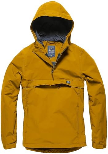 Vintage Industries Windbreaker Übergangsjacke Shooter Anorak Yellow-M von VNTG / INDUSTRIES