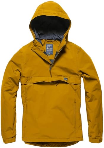 Vintage Industries Windbreaker Übergangsjacke Shooter Anorak Yellow-S von VNTG / INDUSTRIES