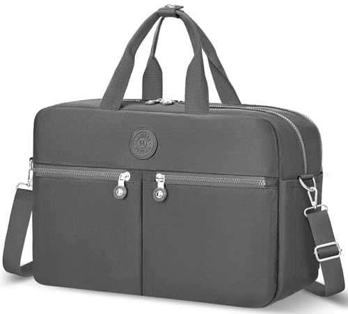 VOBUKE Reisetasche Damen Handgepäck Tasche 25L Faltbare Weekender Wasserabweisend Travel Bag Herren Duffle Bag Hand Luggage Gym Bag Kliniktasche Geburt Krankenhaustasche Mit Netz Tasche von VOBUKE