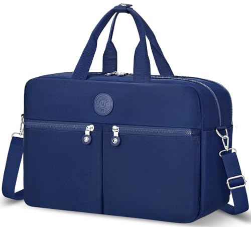 VOBUKE Reisetasche Damen Handgepäck Tasche 25L Faltbare Weekender Wasserabweisend Travel Bag Herren Duffle Bag Hand Luggage Gym Bag Kliniktasche Geburt Krankenhaustasche Mit Netz Tasche von VOBUKE