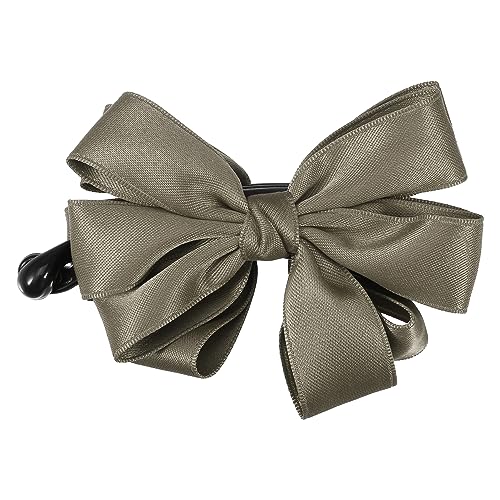 VOCOSTE 1 stk. Spitze Haar Krallen, Khaki Bowknot Haar Klipp, für Maedchen Frauen von VOCOSTE