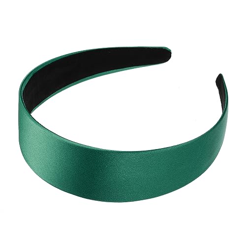 VOCOSTE Haar Stirnband Breite Satin Stirnband Grün 1.57" Breit für Frauen von VOCOSTE