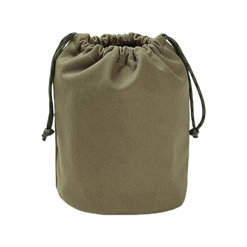 VOCUE Kordelzug-Camping-Besteck-Geschirr-Behälter, Reise-Geschirrtasche, Campinggeschirr, Aufbewahrungstasche, Geschirr-Tragetasche von VOCUE