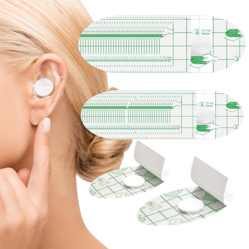80 Stück Wasserdicht Ohr Patches, Einweg Ohr Wasserdichte Aufkleber Erwachsene Ohrenschützer Wasser Kinder Ultradünne Ohraufkleber von VODAFQS