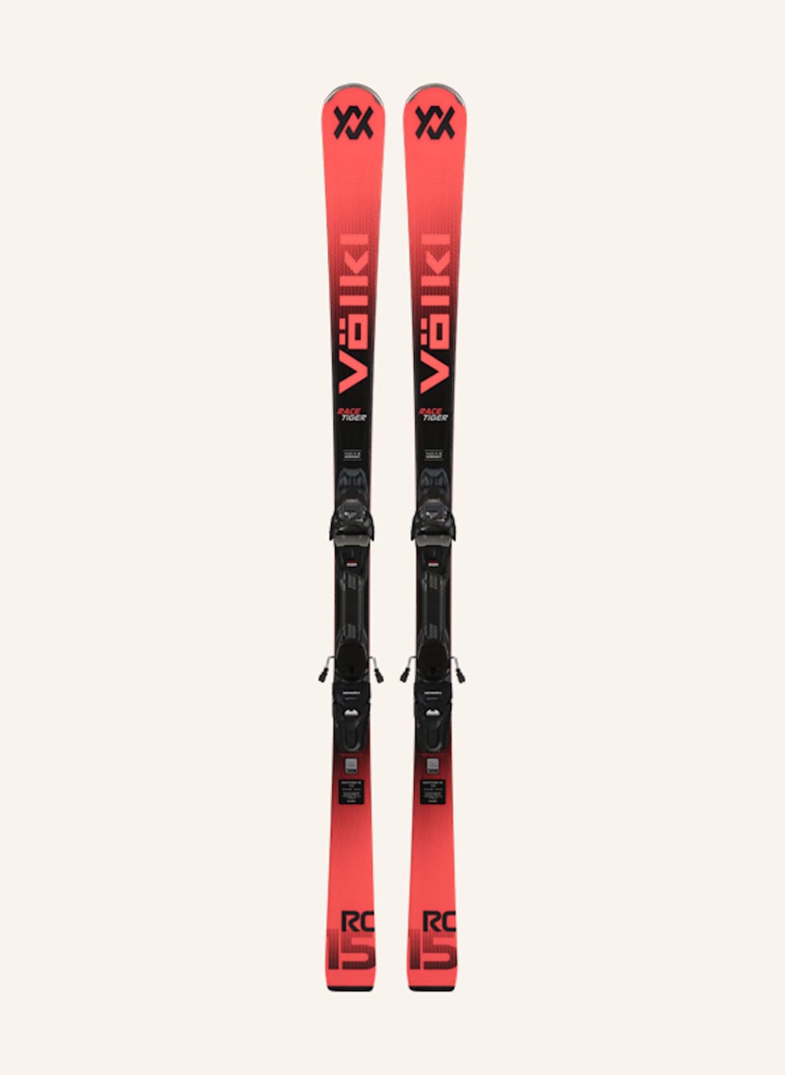 Völkl Skiset Racetiger Red 100-120 2026 rot von VÖLKL