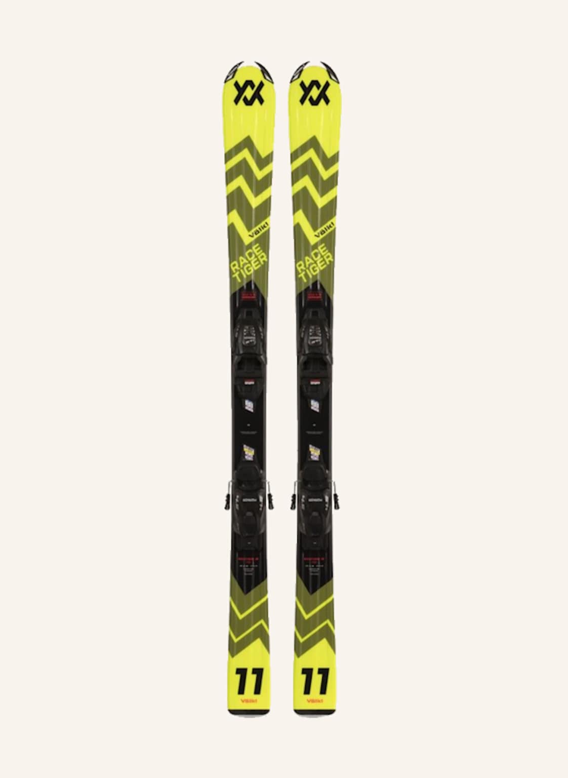 Völkl Skiset Racetiger Yellow 80-90 2025 gelb von VÖLKL
