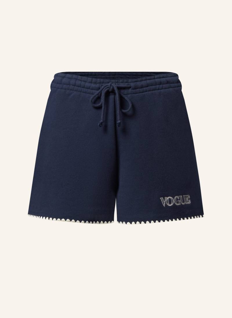 Vogue Collection Sweatshorts blau von VOGUE COLLECTION