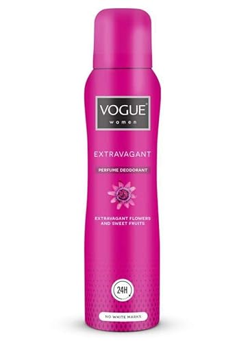 Vogue Deospray WOMEN "Extravagant" - 3er Pack (3 x 150ml) von Vogue