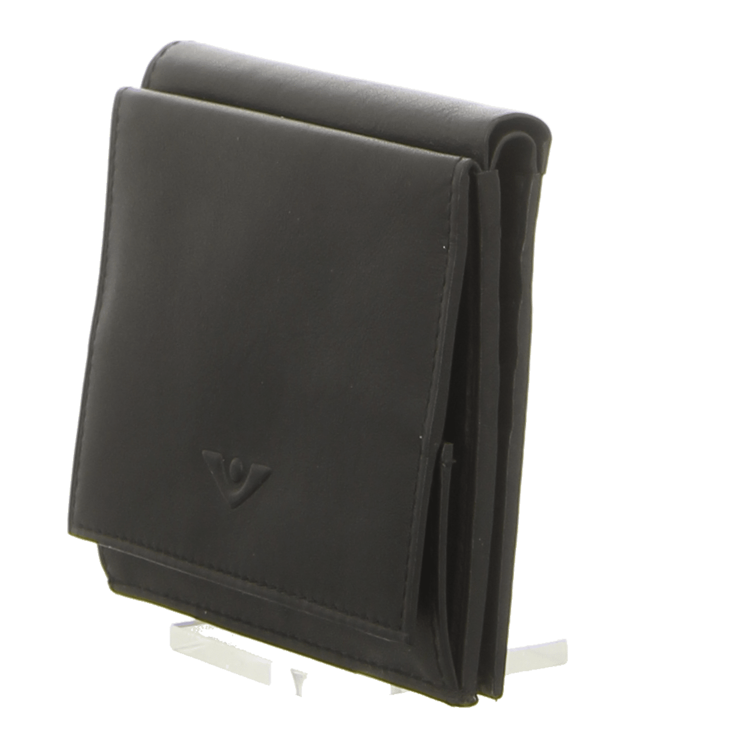 VOI LEATHER DESIGN - SOFT Kombibörse So_Wienerscha Black schwarz von VOI LEATHER DESIGN