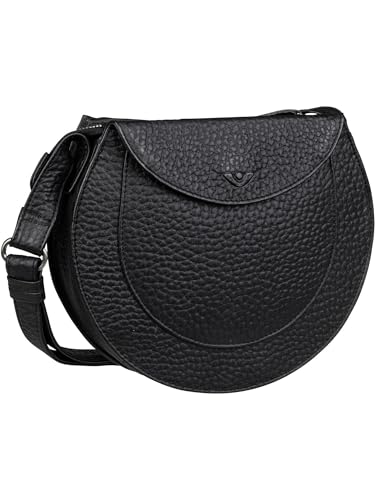VOI Umhängetasche SIGRUN Leder Hirsch Crossbody Bag Damen: Farbe: Schwarz von VOI