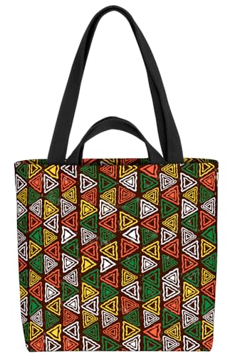 VOID Afrika Tribal Muster Ethno Tasche 33x33x14cm,15l Einkaufs-Beutel Shopper Einkaufs-Tasche Bag von VOID