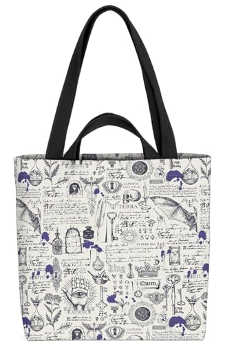 VOID Alchemie Magie Zauber Tasche 33x33x14cm,15l Einkaufs-Beutel Shopper Einkaufs-Tasche Bag von VOID