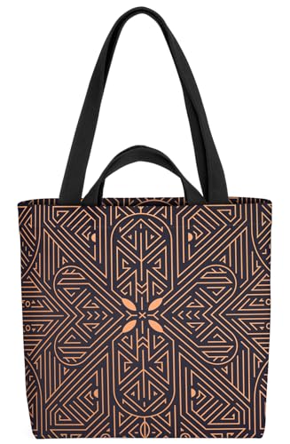 VOID Arabisches Muster Badehaus Tasche 33x33x14cm,15l Einkaufs-Beutel Shopper Einkaufs-Tasche Bag von VOID