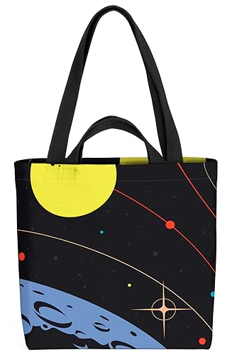 VOID Galaxis Weltraum Weltall Tasche 33x33x14cm,15l Einkaufs-Beutel Shopper Einkaufs-Tasche Bag von VOID