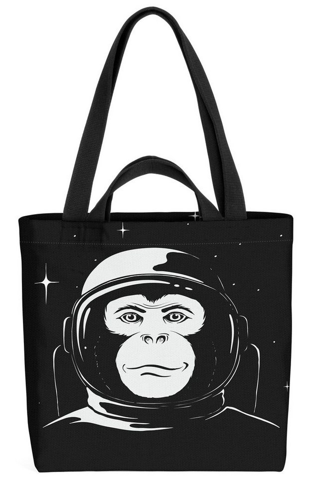 VOID Henkeltasche (1-tlg), Affe Astronaut Space Weltall Gorilla Weltall Universum planet der men von VOID