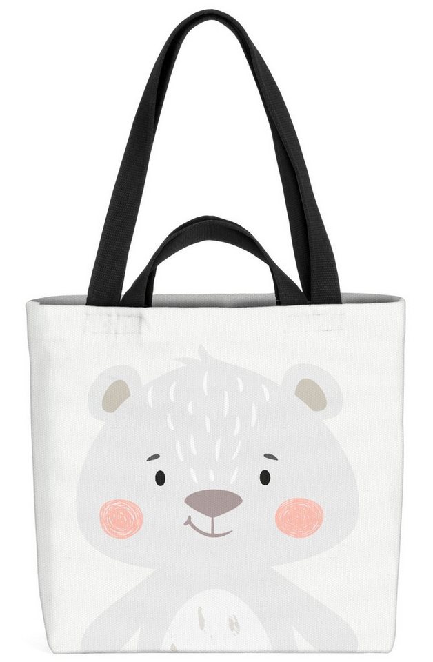 VOID Henkeltasche (1-tlg), Bär Tierkinder Cartoon Bär Tierkinder Cartoon Tiere Kinder Kinderzimm von VOID