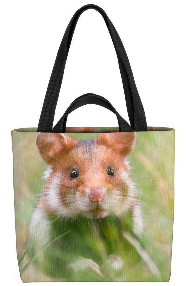 VOID Henkeltasche (1-tlg), Feldhamster Hamster Haustier Goldhamster Tier Nagetier Kinder Kinderz von VOID