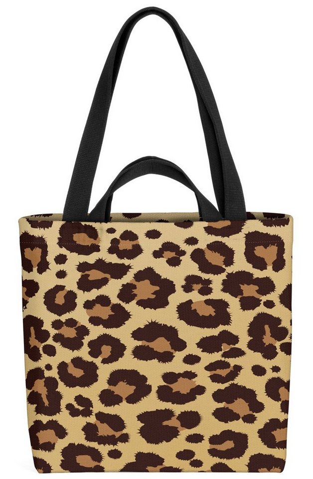 VOID Henkeltasche (1-tlg), Leopard Leo-Print Muster Wild-Katze Raubkatze Safari Savanne Leopard von VOID